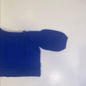 Cozy Baby Blue Knit Sweater